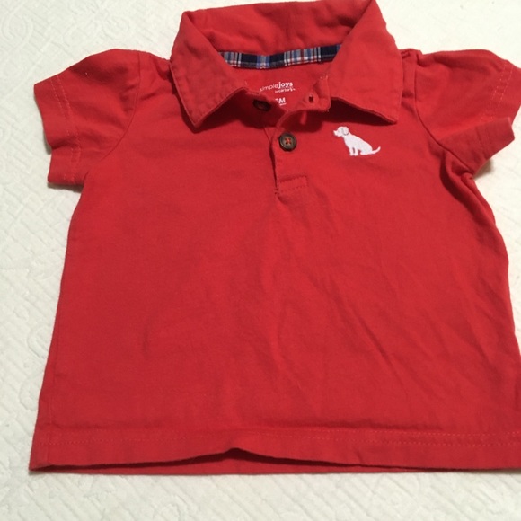 3-6m (4/$20) Summer Red/Blue - Picture 3 of 7